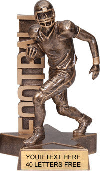 Football Billboard 8.5" Resin Trophy [RMB8-FB]