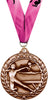 Gymnastics Female Dimensional Medal- Bronze [MSW2-GF-B]