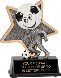 Soccer LittlePals Resin Trophy [RJLP5-SC]