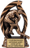 Wrestling Star Flame Resin Trophy [RSF5-WS]