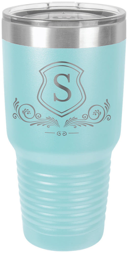 Polar Camel 30 oz. Ringneck Light Blue Vacuum Insulated Tumbler w/Clear Lid [TVIJ307]