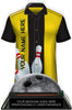 Bowling Shirt Colorix-T Acrylic Trophy- Yellow [TACR7-JSY-BW-YLW-Q]