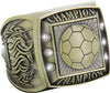 Championship Ring with Activity Insert- Soccer Gold [RGSJ-G-CHMP-SC]