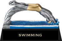Swimming Male 4.5"h x 6"w Motion Xtreme Resin [SMX-029-SWM]