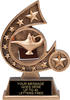 Lamp of Knowledge Comet Resin Trophies [RCOM5-KN]
