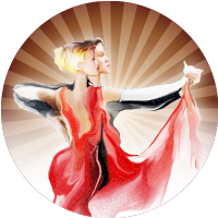 Dance - Ballroom Dancing Insert [TD-3838]