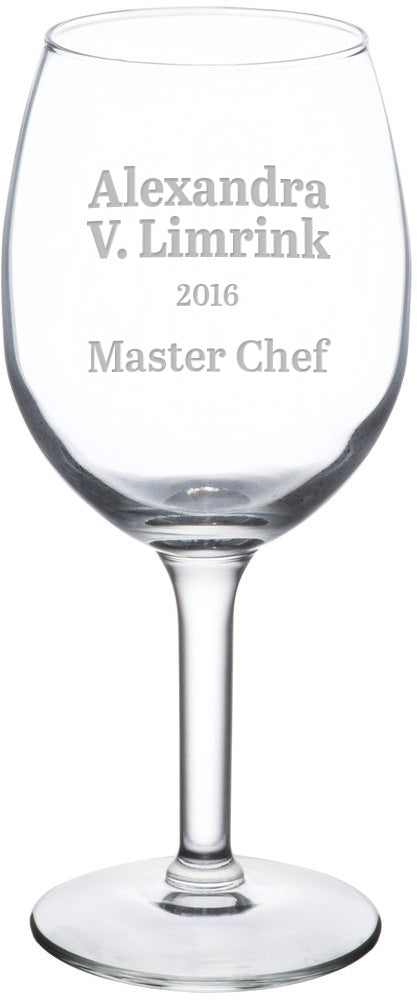 Engravable White Wine Glass [CWWG11]