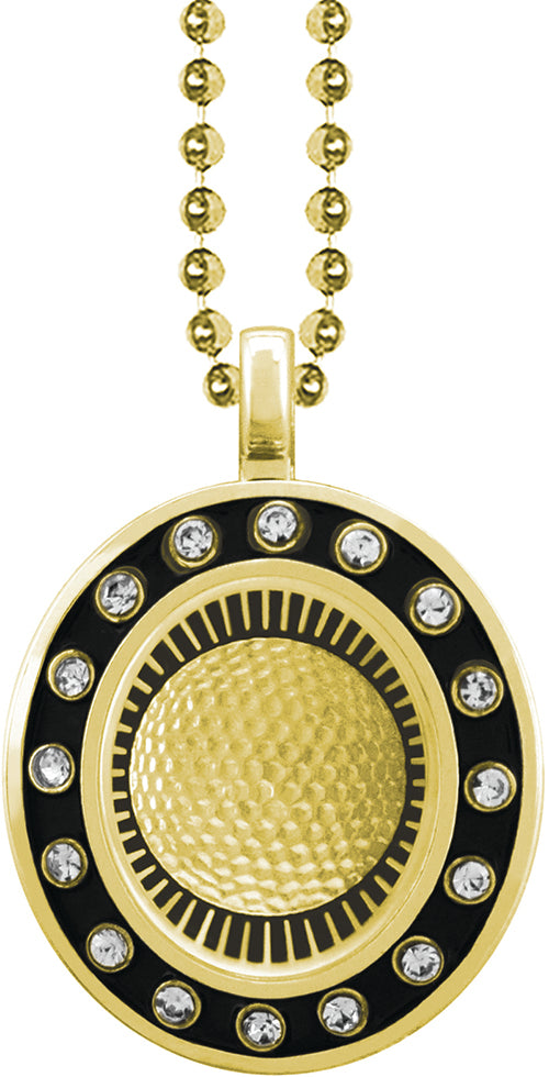 Golf Gold Charm [CSOV-16STN-GL-G]