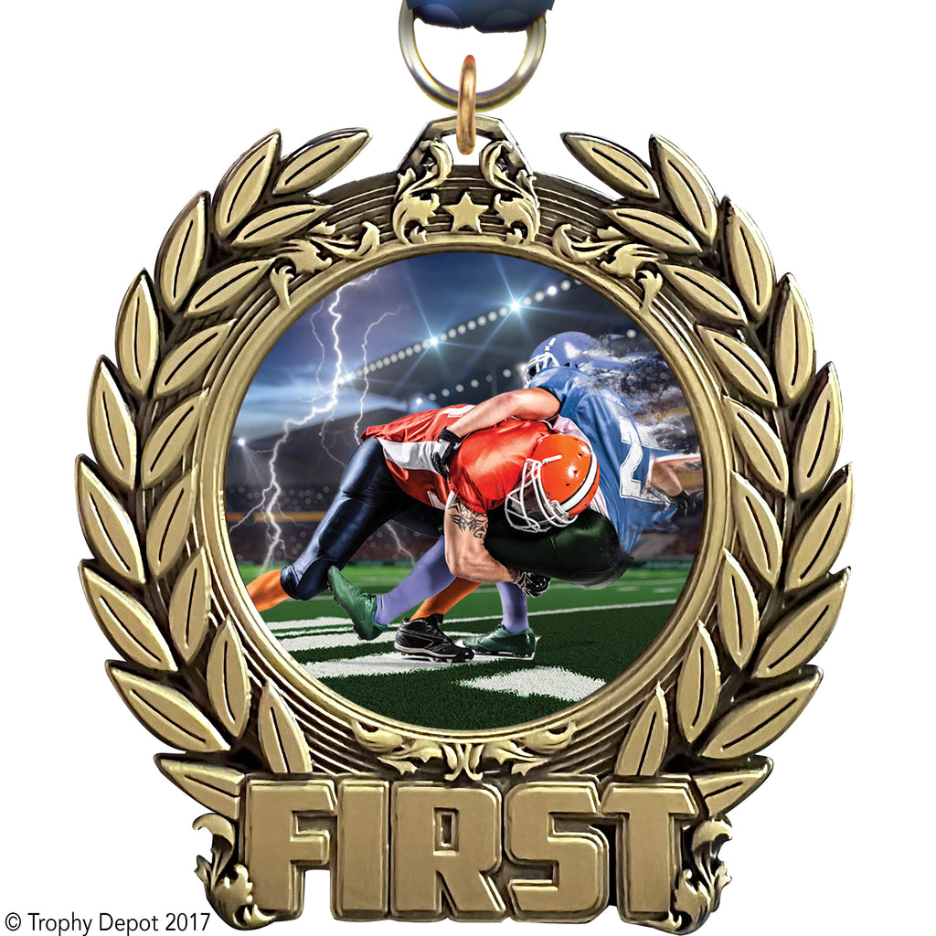 3.25" First Place Prestige Insert Medal - TD Exclusive! [M3WRT-1ST]