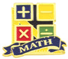 Math Academic Lapel Torch Pin [LPSE201]