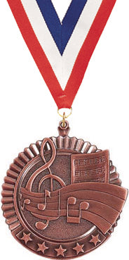 Music 5 Star Medal- Bronze [MP36-MC-B]