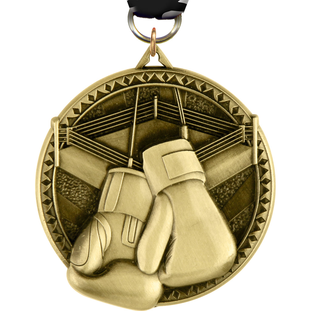 2" Boxing Ultra-Impact 3-D Medal [MDTD2-BX]