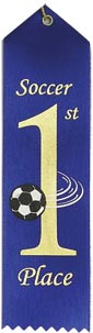 Soccer 1st Place Event Ribbon [R8SER-SC-1ST]