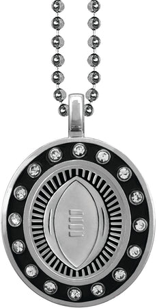 Football Silver Charm [CSOV-16STN-FB-S]