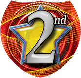 2nd Place Shield Insert [SH-3142]