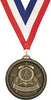 Perfect Attendance Clock Scholastic Medal [M2SCH-PAC]