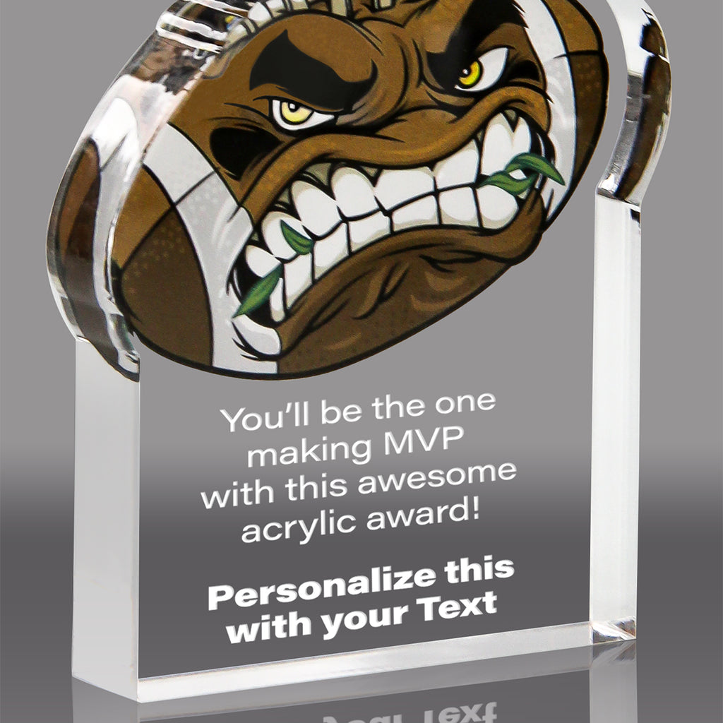 Football Krunch Acrylic Awards