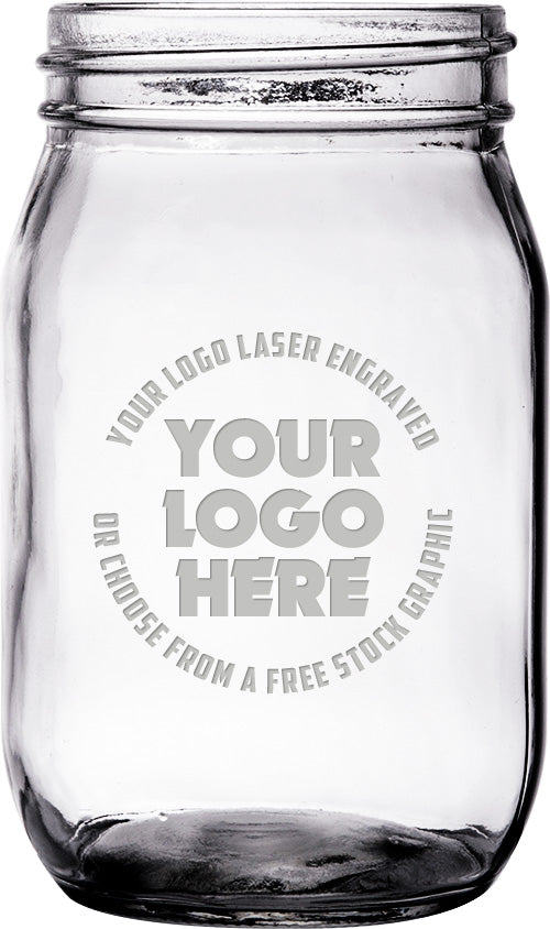 Glass Mason Jar without Handle [MASJR-NH]