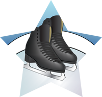 Figure Skating Star Insert [ST-1515]