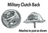 Bassoon Silver Enameled Pin [PCM-MC-4]