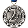 2.5" 2nd Place Super Star Medal [M2SS-2ND]