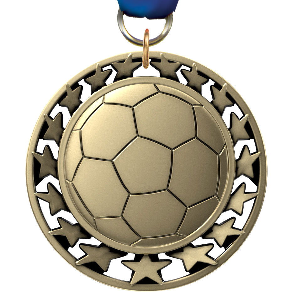 2.5" Soccer Super Star Medal [M2SS-SC]