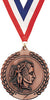 2.75 in Achievement Wreath Framed Medal- Bronze [M311-AM-B]