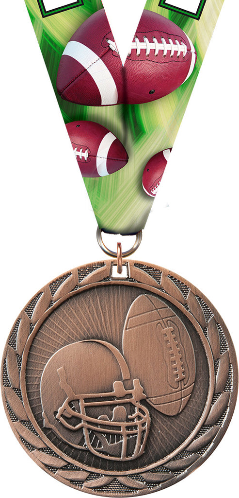 Football FE Iron Medal- Bronze [MCFE-FB-B]
