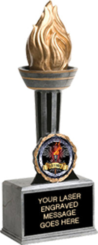 Victory Insert Torch Resin trophies