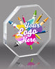 Octagon Full Color Acrylic Award- 4 inch [AOCT-4-FC-Q]