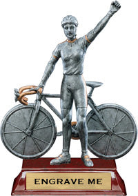 Bicyclist Signature Series Resin Trophy - Female [SSR6-BMXF]