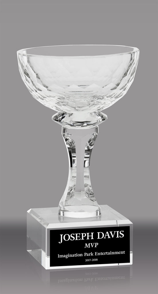 Crystal Aspire Bowl Award - 7 inch [CAB-7]