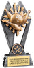 Bowling Sun Ray Trophy - 7 inch [RJSR-7-BW]