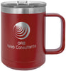 Polar Camel 15oz Handled Coffee Mug - Maroon [DJPC10-13]