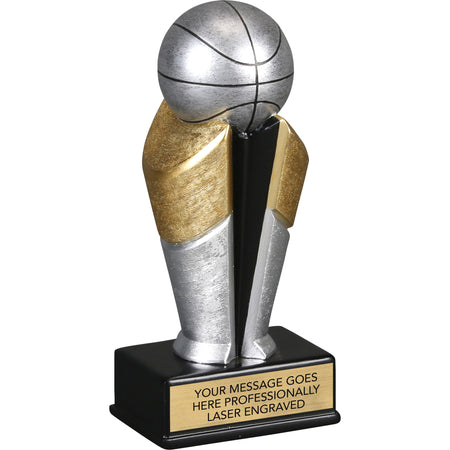 Basketball Victory Cup Resin Trophy - 6 inch [RP94BK6]