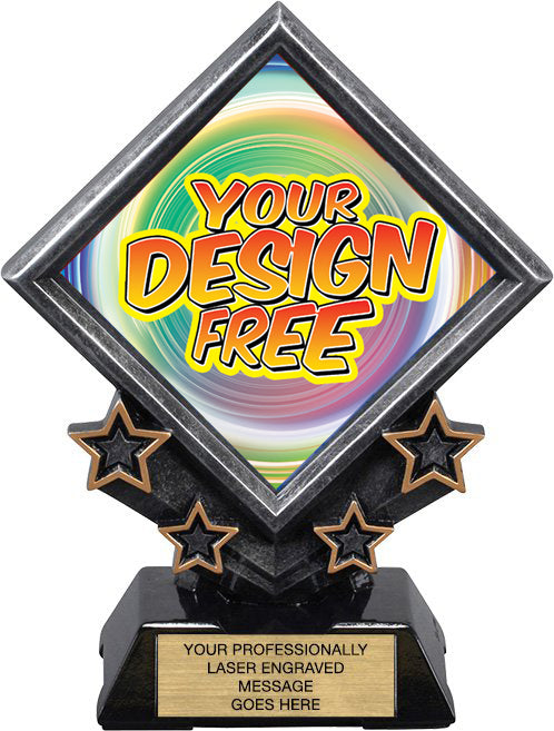 Victory Star Diamond Custom Insert Resins