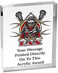 Lacrosse Vibrix Acrylic Award [A45BV-LC]
