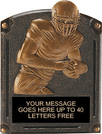 Football Legends of Fame Resin Trophies