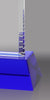 Crystal Cobalt Beveled Rectangle [CRQBL-7-X]