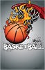 Basketball- Flame Plaque Insert [BBP-2045]