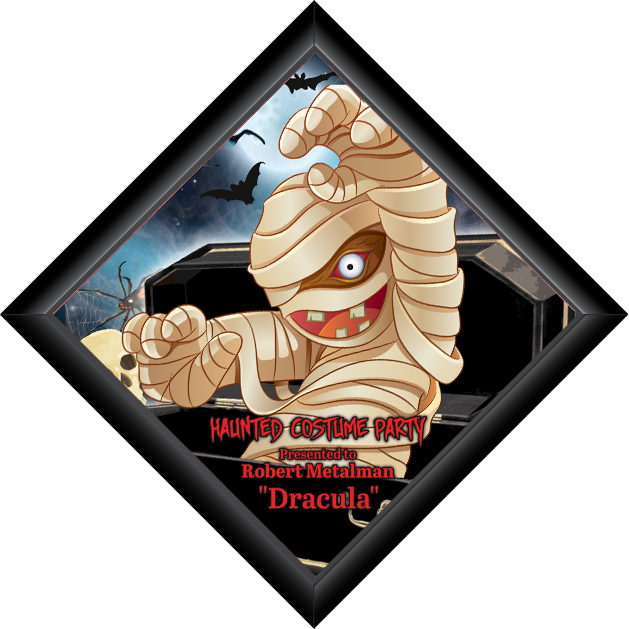 Diamond Plaque- Halloween [PFCDIA-14-HLWN]