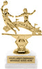 Soccer Stadium Sport Double Action Trophy - Male [TSSDA6-SCM]