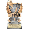 Softball Silver Allstar Resin Trophy [RM70-02-SB-6]