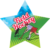 Field Hockey - Girl Star Insert [ST-2588]