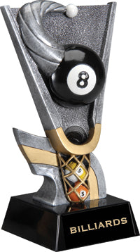 Billiards Motion Xtreme Resin Trophy