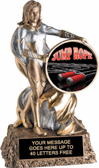 Victory Insert Holder Super Hero Resin Trophy [MNST6-SHF]
