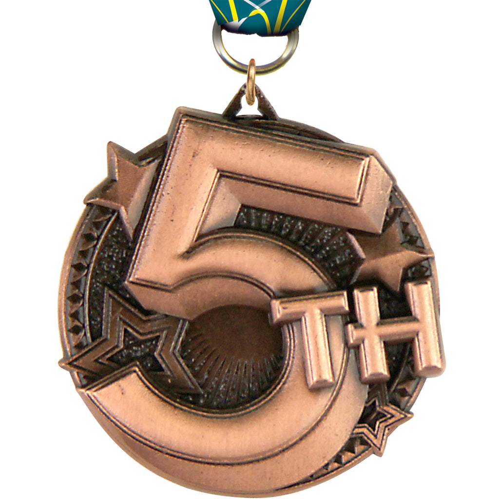 5th Ultra-Impact 3-D 2" Medal [MDTD2-5TH]