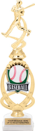Baseball Meridian Sport Riser Trophy [TMMSR14-BS]