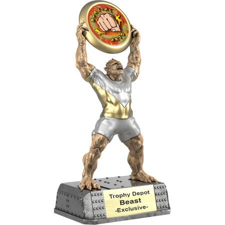 Insert Holder Beast, Monster Sculpture Trophy - 9.25 inch [BST9-i]