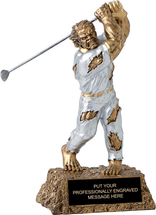 Golf Monster Resin Trophy [MNST6-GL]